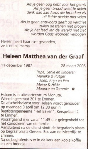 Dagblad van het Noorden 1 april 2006